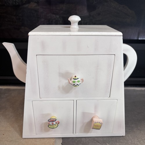 Vtg whimsical teapot tea - whimsical,
