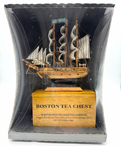 Boston tea chest wooden - tea,