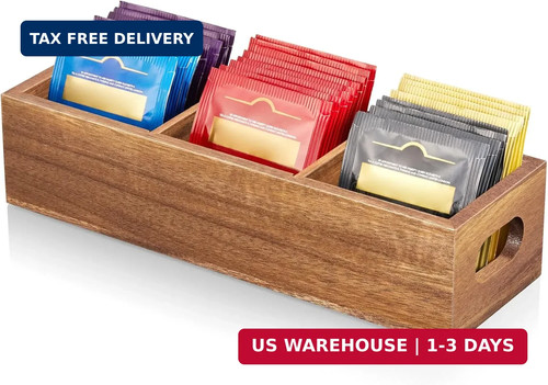 1pc acacia wood tea - 1pc, bag